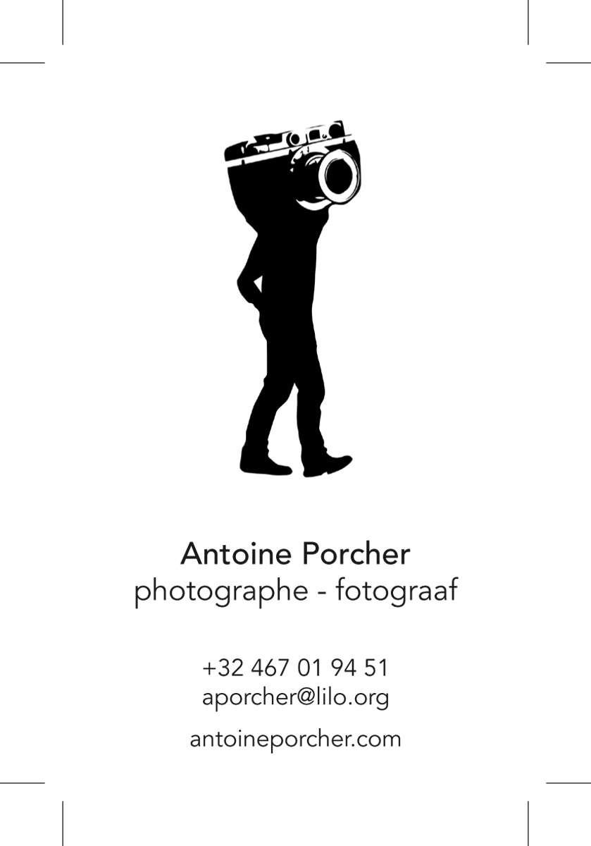 Logo et carte de visite pour Antoine Porcher - jardinier